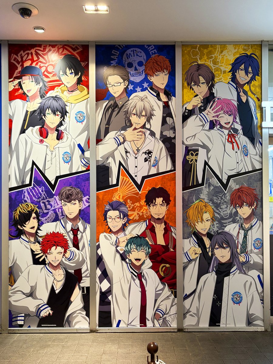 ヒプノシスマイク -Division Rap Battle-』の広告展開は交通広告だけで