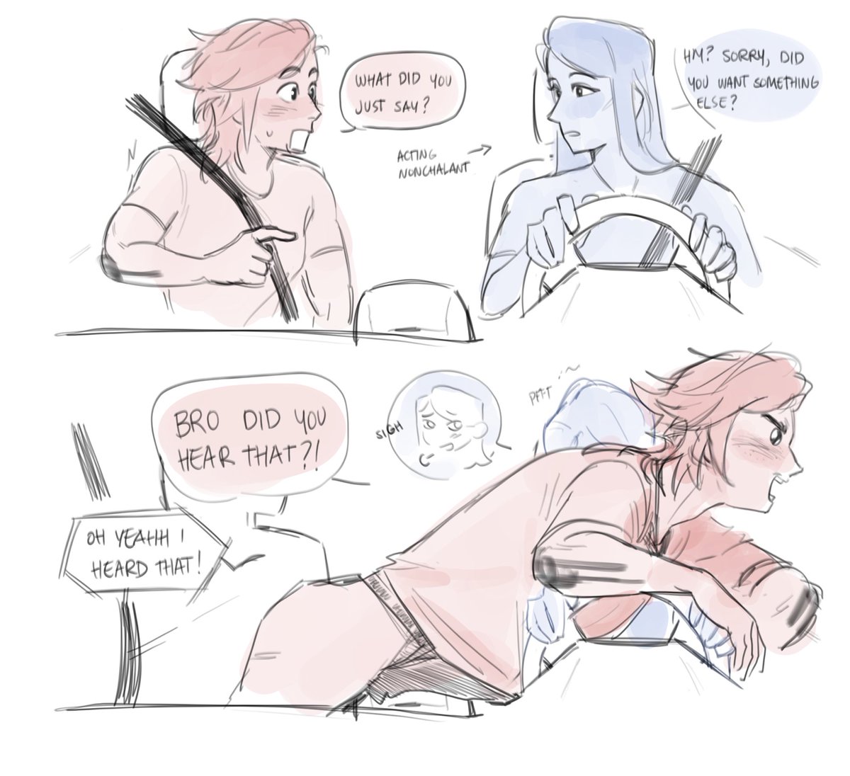 That trend where you call your partner your spouse.

Cait calls her gf her wife when theyre not even married (yet). Gfs of 3 years and cait testing the waters of a new label