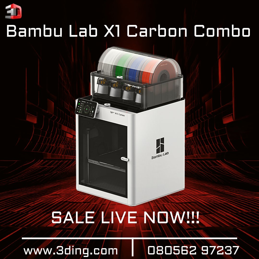 3DingIndia's tweet photo. Bambu 3D Printers – Innovation Redefined! 🖨️✨

✅ Blazing Speed 
🎨 Vibrant Multi-Color 
🔧 AI-Powered Precision 
🌱 Eco-Friendly 

🛒 Grab yours now! 👉  https://t.co/avBxZa5mX2  

#Innovation #3DPrinting #ProductDevelopment #RapidPrototyping  #BambuLab #BambuLabX1C  #3ding https://t.co/phvTkTfJxY