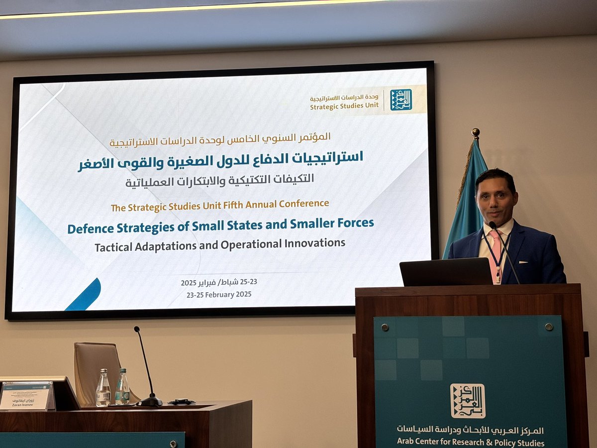On the dinner after we finished the Strategic Study Unit Fifth Annual Conference, we all concluded that this was the first conference that we actually learn a lot about how countries especially Small States have adjusted and strengthened their internal defense and security, than
