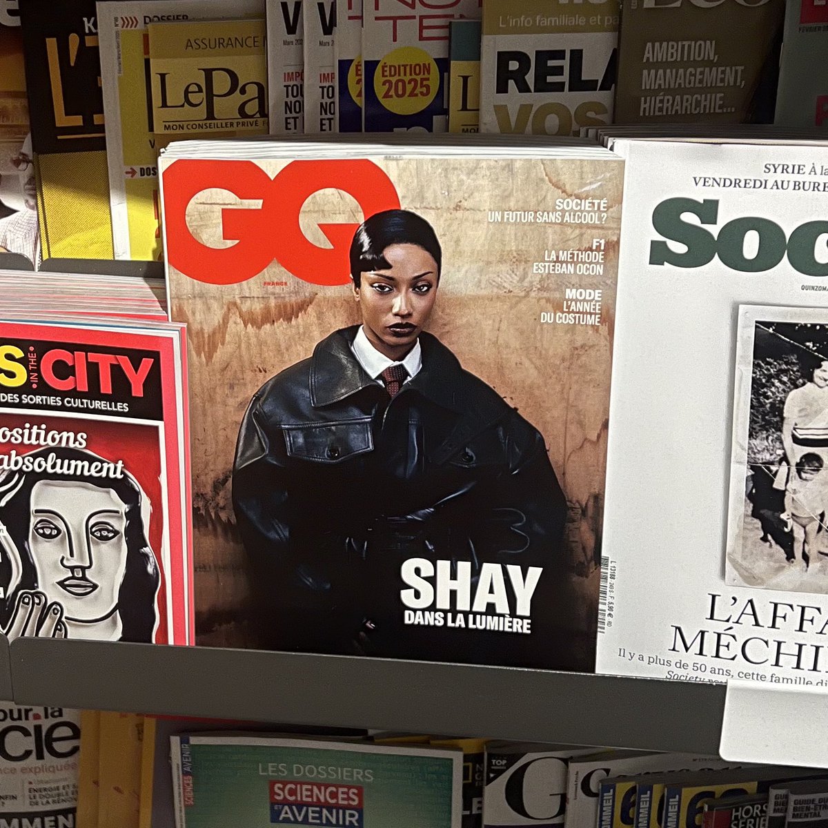 Shay pour GQ dans tout les kiosques