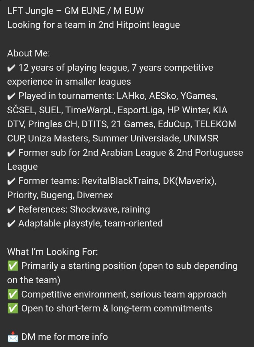 LFT discord:matusobama