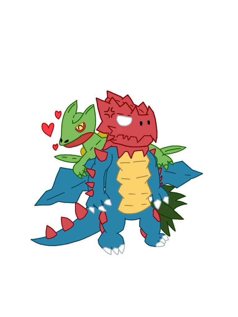 Druddigon621's tweet image. Druddigon x Sceptile 

#Druddigon #Sceptile
#Ships