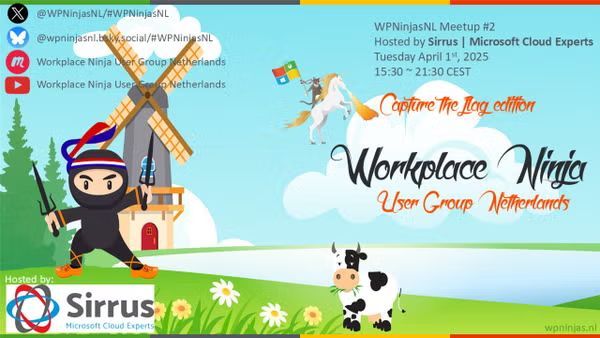 We announce that on Tuesday April 1st 2025 (no April fool!) we will organize our 2nd in-person event in the year 2025.

This time, we deviate from our normal program to offer you a "Capture the flag (CTF)", offered by @Sirrus

#Wpninjasnl #meetup #community