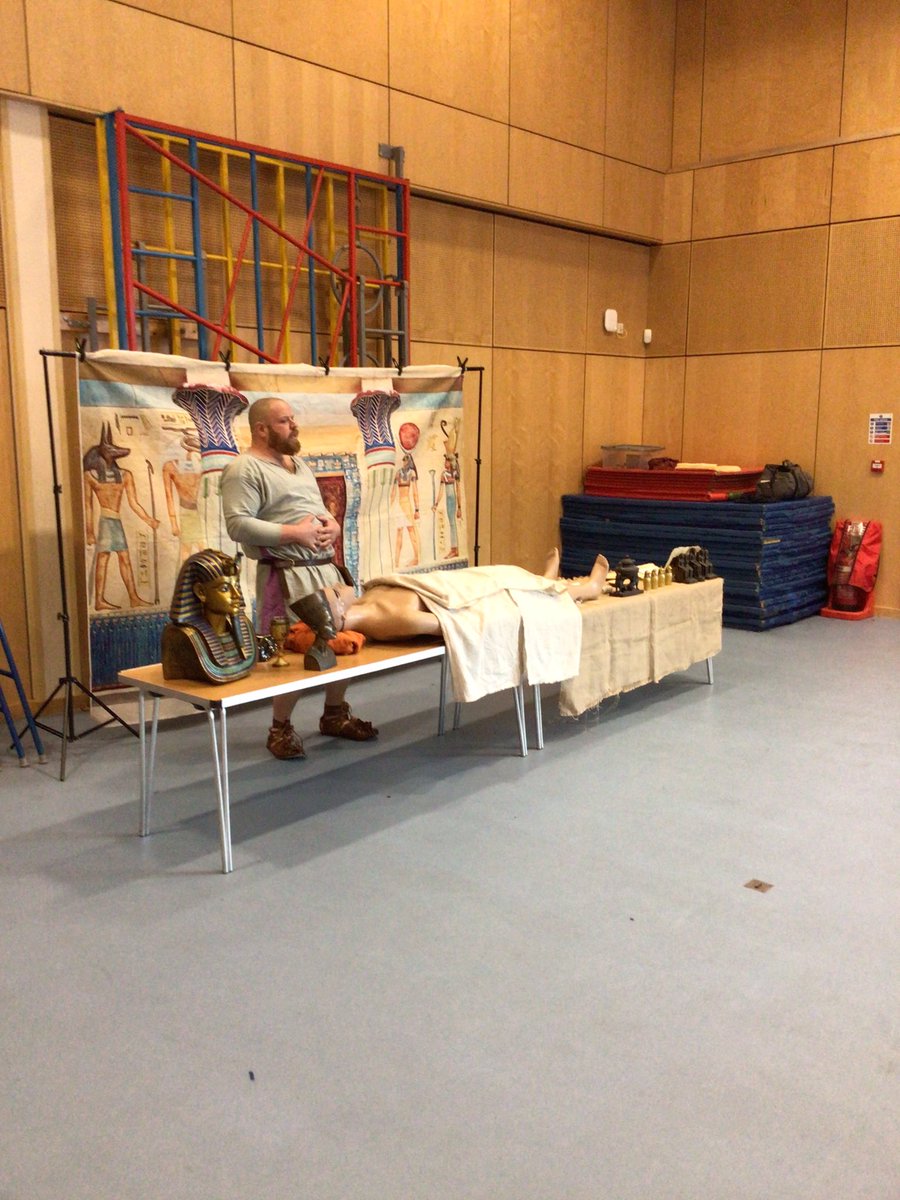 Year 3 are about to witness the mummification process ahead of our ancient Egyptian immersive day! <a href="/HistoricWksps/">Historic Workshops</a>