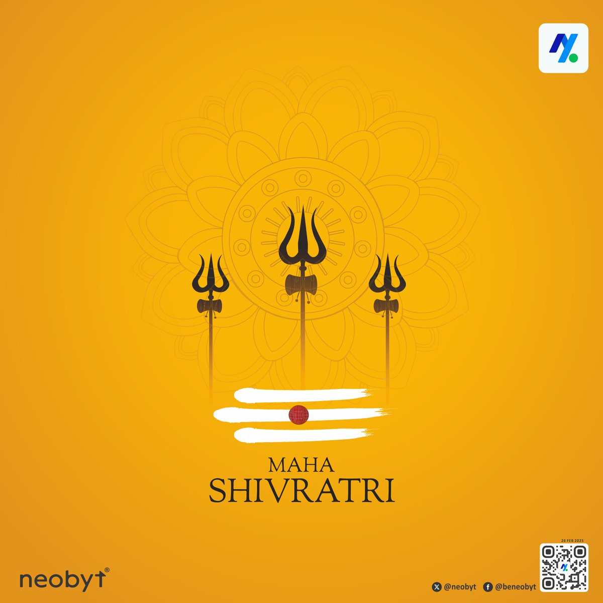 "Har Har Mahadev! 🔱🔥 Wishing you strength, peace, and divine blessings this Maha Shivratri! 🙌✨ #MahaShivratri #HarHarMahadev"