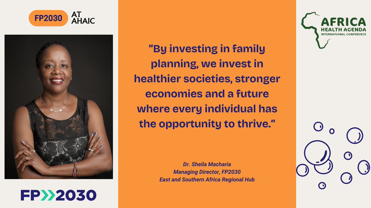 FP2030ESA (@fp2030esa) on Twitter photo "The need for family planning in East and Southern Africa extends beyond policy commitments—it is a necessity for social and economic transformation."
<a href="/NyawiraMachari2/">Dr Sheila Nyawira Macharia</a>
#AHAIC2025 #FP2030AtAHAIC #MadePossiblebyF
🗓️5th March 2025
🕤9:30am - 11:00am
📍Kigali, Rwanda 🇷🇼 "The need for family planning in East and Southern Africa extends beyond policy commitments—it is a necessity for social and economic transformation."
<a href="/NyawiraMachari2/">Dr Sheila Nyawira Macharia</a>
#AHAIC2025 #FP2030AtAHAIC #MadePossiblebyF
🗓️5th March 2025
🕤9:30am - 11:00am
📍Kigali, Rwanda 🇷🇼