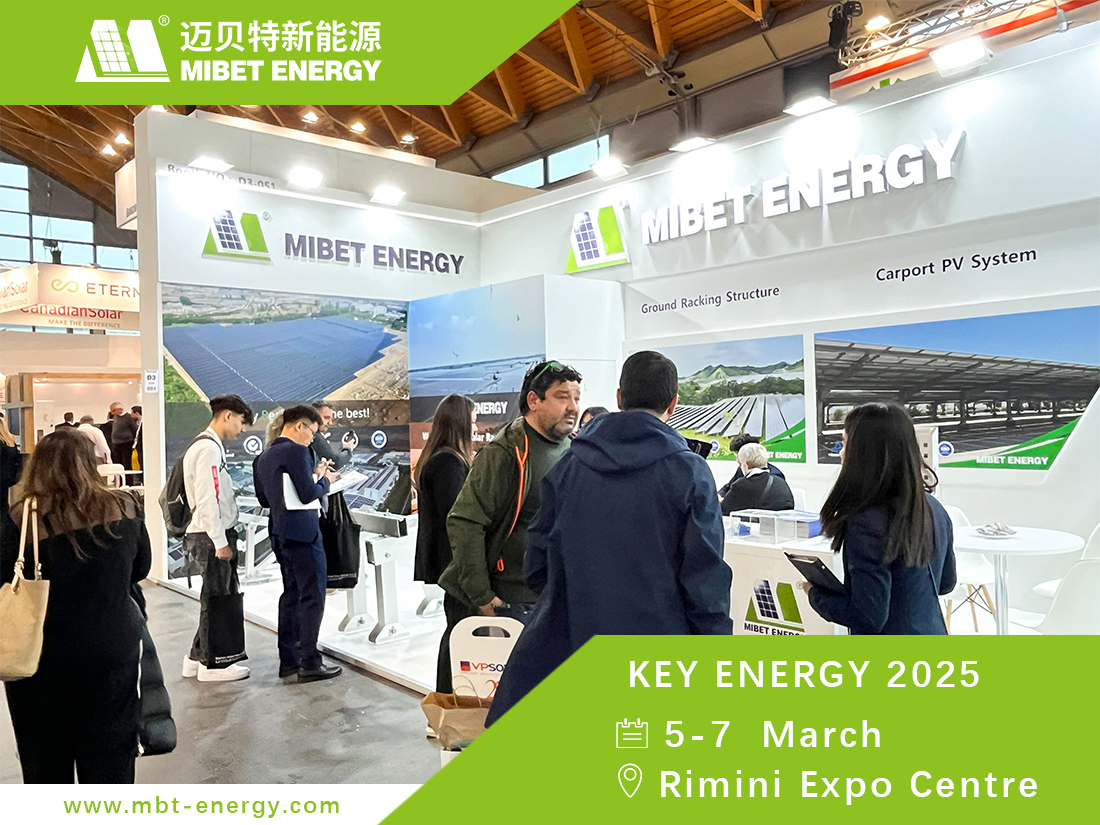 Mibet_Energy_xm's tweet image. 🌟 8 days to KEY ENERGY 2025! MIBET at C2-137 will showcase efficient solar mounting systems. #KEYENERGY2025 #SolarMountingSystems #RenewableEnergy
