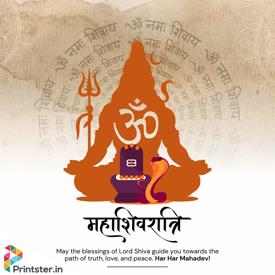 🕉️ Har Har Mahadev! 🙏✨

On this auspicious occasion of Maha Shivratri, may Lord Shiva bless you with strength, wisdom, and prosperity. 🕉️🔥 Let’s celebrate the divine energy and seek his blessings for a peaceful and successful life.

🌙 Om Namah Shivaya! 🌙