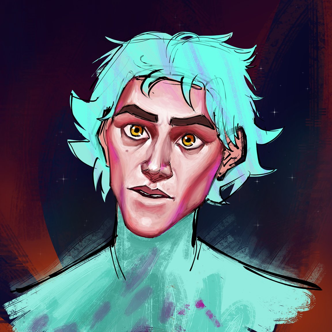 paint study i didnt finish

i like his face

#arcane #viktor