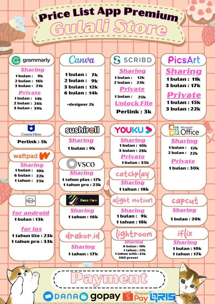 Halololoooo ready ya gaess( ﾉ^ω^)ﾉ
Yuk kepoin ke wa aku
☎️ wa.me//6288287460578

#zonauang #zonajajan