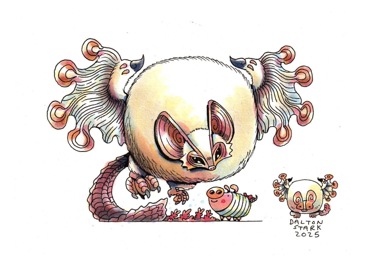 daltondoodles's tweet image. Paolumu &amp;amp; Poogie  🐭🪸🐷  #MonsterHunter