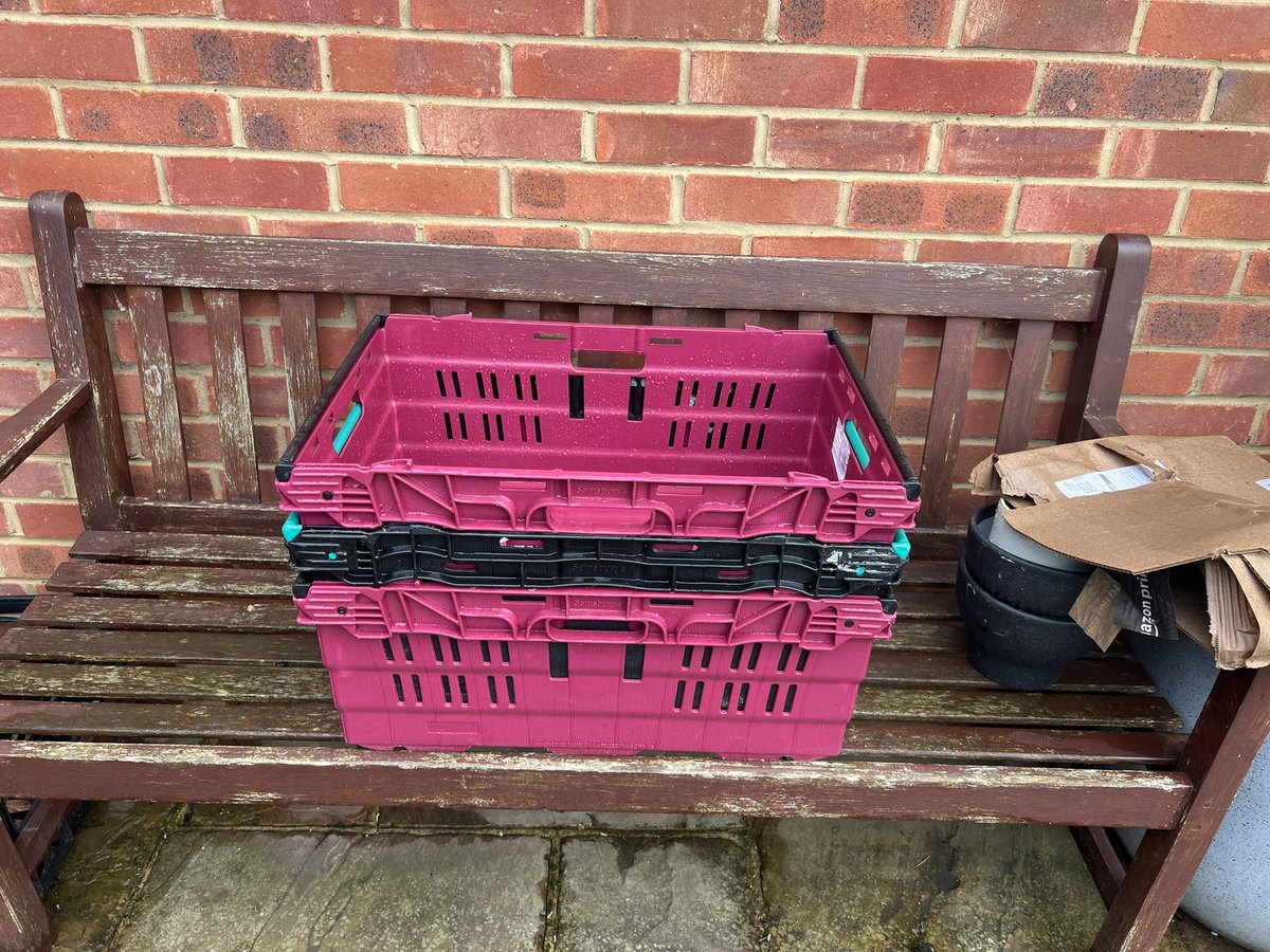 Hi <a href="/sainsburys/">Sainsbury's</a> , any idea when the driver who dumped my incomplete order two hours early is going to come and collect these? Your call handlers in customer service are as useless as he is…
