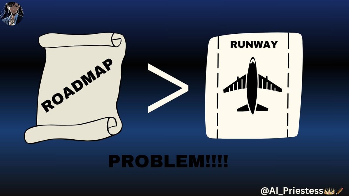 IF YOUR ROADMAP IS LONGER THAN YOUR RUNWAY, YOU HAVE A PROBLEM❗️❗️❗️

Too many Web3 founders fall into this trap....