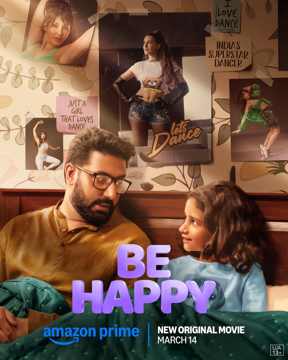 why worry, when you can be happy💃
#BeHappyOnPrime, March 14

<a href="/remodsouza/">Remo D'souza</a> <a href="/norafatehi/">Nora Fatehi</a> #LizelleDsouza <a href="/tyagiprachi/">Prachi T</a> <a href="/Harsh8Upadhyay/">Harsh Upadhyay</a> <a href="/rahulshettyRz/">rahul shetty</a> <a href="/StanleyDC/">STANLEY D'COSTA</a> <a href="/TSeries/">T-Series</a> #TSeries