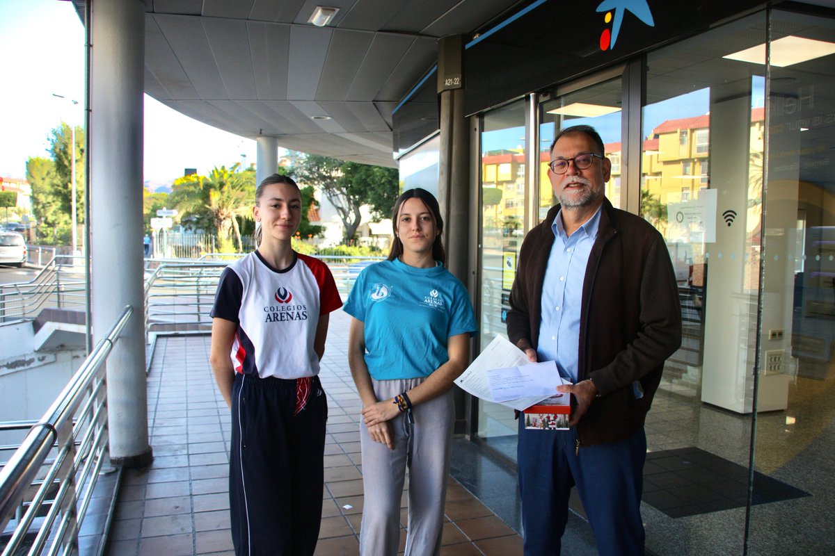 colegioarenasur's tweet photo. 💙🌍 Nuestros alumnos del Bachillerato Internacional siguen marcando la diferencia. Hemos donado 1.540€ a UNICEF y 551€ a ACNUR, reflejando el compromiso de nuestras familias y alumnos con un mundo mejor. 💪✨ ¡Gracias a todos por su apoyo! 💖 #ColegioArenasSur #BestSchool https://t.co/U2OK2NGPk3