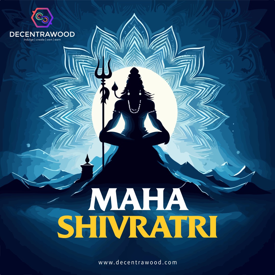 DecentrawoodC's tweet photo. Celebrate Mahashivratri with Decentrawood! ✨🔱

Embrace the power of transformation as tradition meets innovation in the Metaverse! 🚀🌌 

#Mahashivratri #HarHarMahadev #Decentrawood #Metaverse #Web3 https://t.co/JOzCJmAR3o