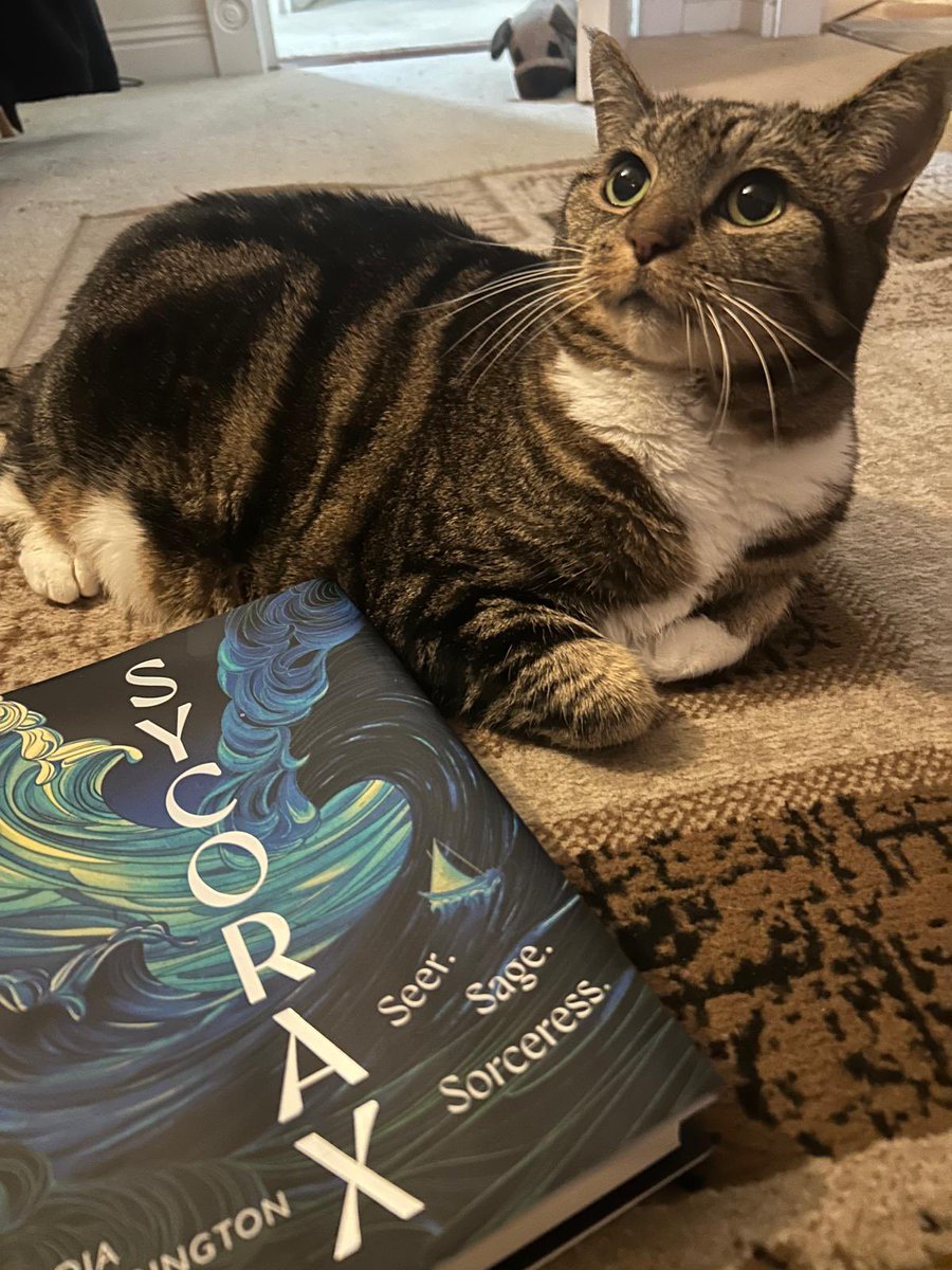 Nydia Hetherington (@nydiamadewords) on Twitter photo Noodle is very excited because this evening we launch Sycorax! Yes! The day has come. Sadly Noodle can’t make the launch event as she has to wash her paws, but if you’re coming to <a href="/WstoneIslington/">Waterstones Islington</a> for the launch, I look forward to celebrating with you! Noodle is very excited because this evening we launch Sycorax! Yes! The day has come. Sadly Noodle can’t make the launch event as she has to wash her paws, but if you’re coming to <a href="/WstoneIslington/">Waterstones Islington</a> for the launch, I look forward to celebrating with you!