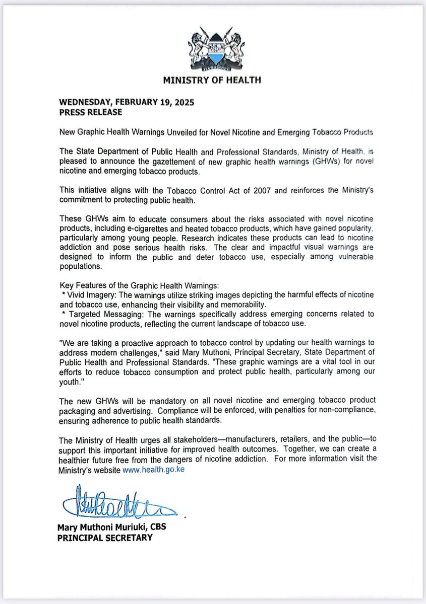 The Advocate (@mokayakelvinob) on Twitter photo <a href="/IILAinfo/">International Institute for Legislative Affairs</a> <a href="/CINKenya/">CIN Kenya</a> <a href="/KETCA254/">Tobacco Control and Health Promotion Alliance</a> <a href="/NCDAllianceKe/">NCD Alliance Kenya</a> <a href="/MOH_Kenya/">Ministry of Health</a> <a href="/MOH_DHP/">Health Promotion Kenya</a> <a href="/tcb_kenya/">TCB KENYA</a> <a href="/NACADAKenya/">NACADA Kenya</a> <a href="/csea_afric/">CSEA Africa</a> <a href="/DOHG14/">D.O.H.G</a> <a href="/TheHealthDrive/">The Health Drive Foundation</a> <a href="/scadkenya/">SCAD KENYA</a> <a href="/youthagenda254/">The Youth Agenda</a> <a href="/kenconetwork/">Kenyan Network of Cancer Organizations</a> <a href="/Consumers_Kenya/">Consumer Grassroots</a> Despite Kenya's early adoption of the WHO FCTC in 2004 & the enactment of the Tobacco Control Act in 2007, the industry has employed various tactics to influence policy development & implementation.
#TobaccoControl
#GHWsSaveLives
#ExposeBATKenya
<a href="/IILAinfo/">International Institute for Legislative Affairs</a>
<a href="/CINKenya/">CIN Kenya</a>
<a href="/KETCA254/">Tobacco Control and Health Promotion Alliance</a> <a href="/IILAinfo/">International Institute for Legislative Affairs</a> <a href="/CINKenya/">CIN Kenya</a> <a href="/KETCA254/">Tobacco Control and Health Promotion Alliance</a> <a href="/NCDAllianceKe/">NCD Alliance Kenya</a> <a href="/MOH_Kenya/">Ministry of Health</a> <a href="/MOH_DHP/">Health Promotion Kenya</a> <a href="/tcb_kenya/">TCB KENYA</a> <a href="/NACADAKenya/">NACADA Kenya</a> <a href="/csea_afric/">CSEA Africa</a> <a href="/DOHG14/">D.O.H.G</a> <a href="/TheHealthDrive/">The Health Drive Foundation</a> <a href="/scadkenya/">SCAD KENYA</a> <a href="/youthagenda254/">The Youth Agenda</a> <a href="/kenconetwork/">Kenyan Network of Cancer Organizations</a> <a href="/Consumers_Kenya/">Consumer Grassroots</a> Despite Kenya's early adoption of the WHO FCTC in 2004 & the enactment of the Tobacco Control Act in 2007, the industry has employed various tactics to influence policy development & implementation.
#TobaccoControl
#GHWsSaveLives
#ExposeBATKenya
<a href="/IILAinfo/">International Institute for Legislative Affairs</a>
<a href="/CINKenya/">CIN Kenya</a>
<a href="/KETCA254/">Tobacco Control and Health Promotion Alliance</a>
