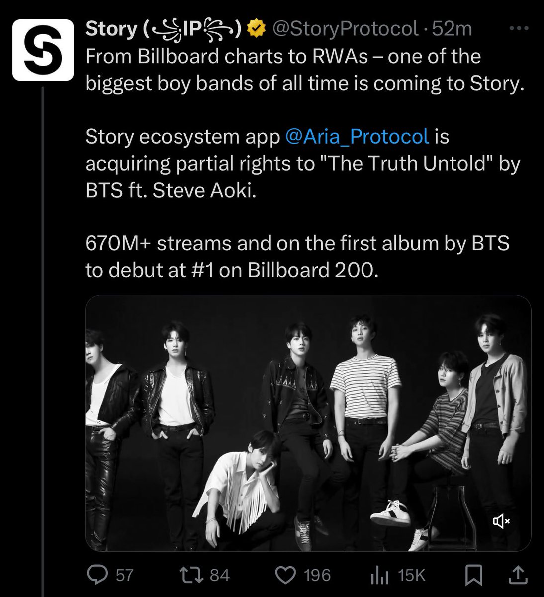 BitverseApp's tweet image. 📢Bitverse news📢
🔥Get the latest crypto wealth codes🔥

1⃣ #Network3 signs a $50 million strategic partnership to accelerate the global expansion of Edge #AI.
2⃣ #BTS  will tokenize the copyrights of their popular singles through the Story ecosystem’s #RWA  protocol, Aria.…