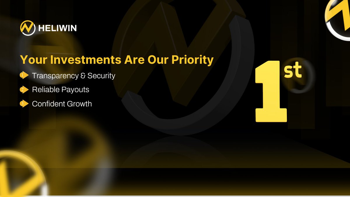 HeliWin_com's tweet photo. Grow your crypto portfolio securely with HeliWin:

🔍 **Transparency &amp; Security**: Your assets, always safe.  
💰 **Reliable Payouts**: Consistent returns you can count on.  
📈 **Confident Growth**: Watch your investments flourish!

#InvestmentPlatform #PassiveIncome #USDT https://t.co/e6hF820KFj