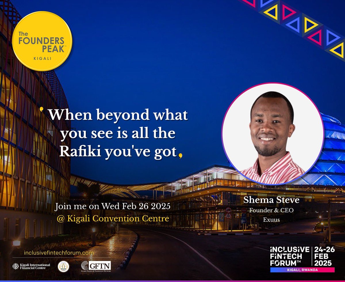 Attending the #IFF2025?
Join me this morning as I share my story with <a href="/ExuusHQ/">Exuus</a> at the #FoundersPeak yellow circle 🟡