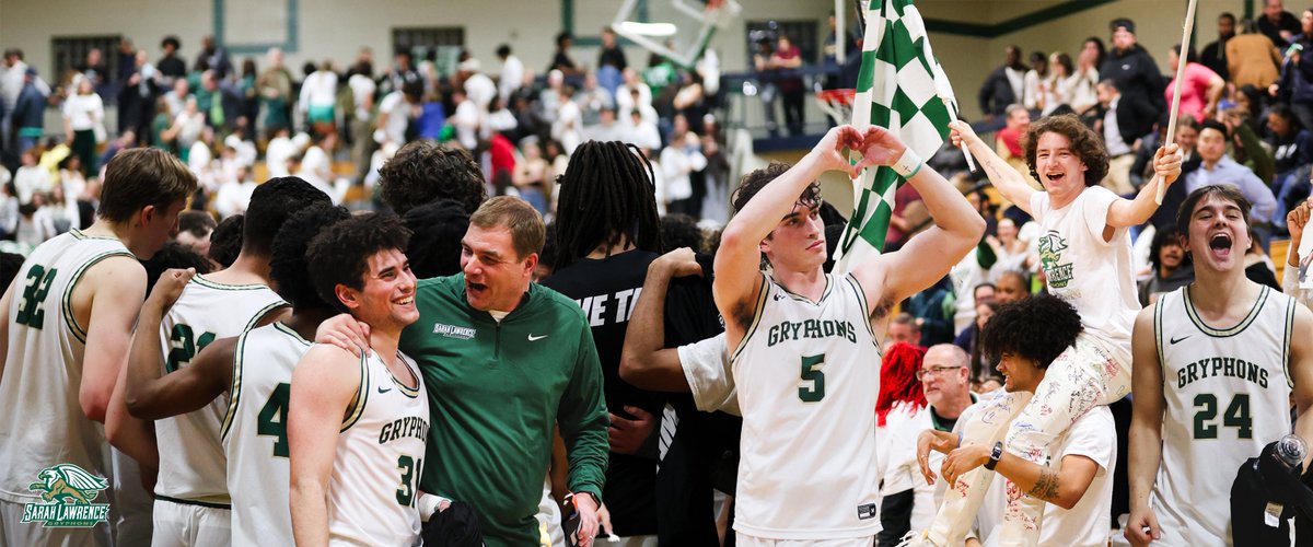 Sarah Lawrence College Athletics (@slcgryphons) on Twitter photo Some sights from <a href="/SLCGryphonsMBB/">Sarah Lawrence College Men's Basketball</a>'s home Skyline Tournament victory last night. Campbell was rocking, let's do it again tomorrow!
#StrengthAndIntelligence
#GoGryphons Some sights from <a href="/SLCGryphonsMBB/">Sarah Lawrence College Men's Basketball</a>'s home Skyline Tournament victory last night. Campbell was rocking, let's do it again tomorrow!
#StrengthAndIntelligence
#GoGryphons