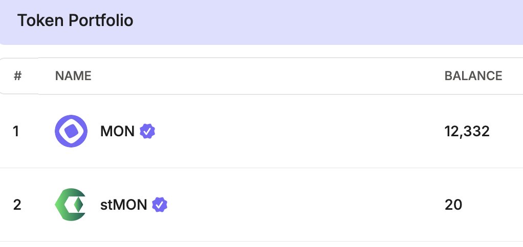 forms.gle/1axwdLBmEuYaRx…

I'm going to share my test net $MON token with 1000 people, 10 each. Anyone participate

I would appreciate X and Telegram followings, but it's not mandatory

I don't have many friends, so I'd like you to share this post friends

#monad <a href="/koreanads/">Koreanads 🇰🇷 (mainnet arc) ⨀</a>