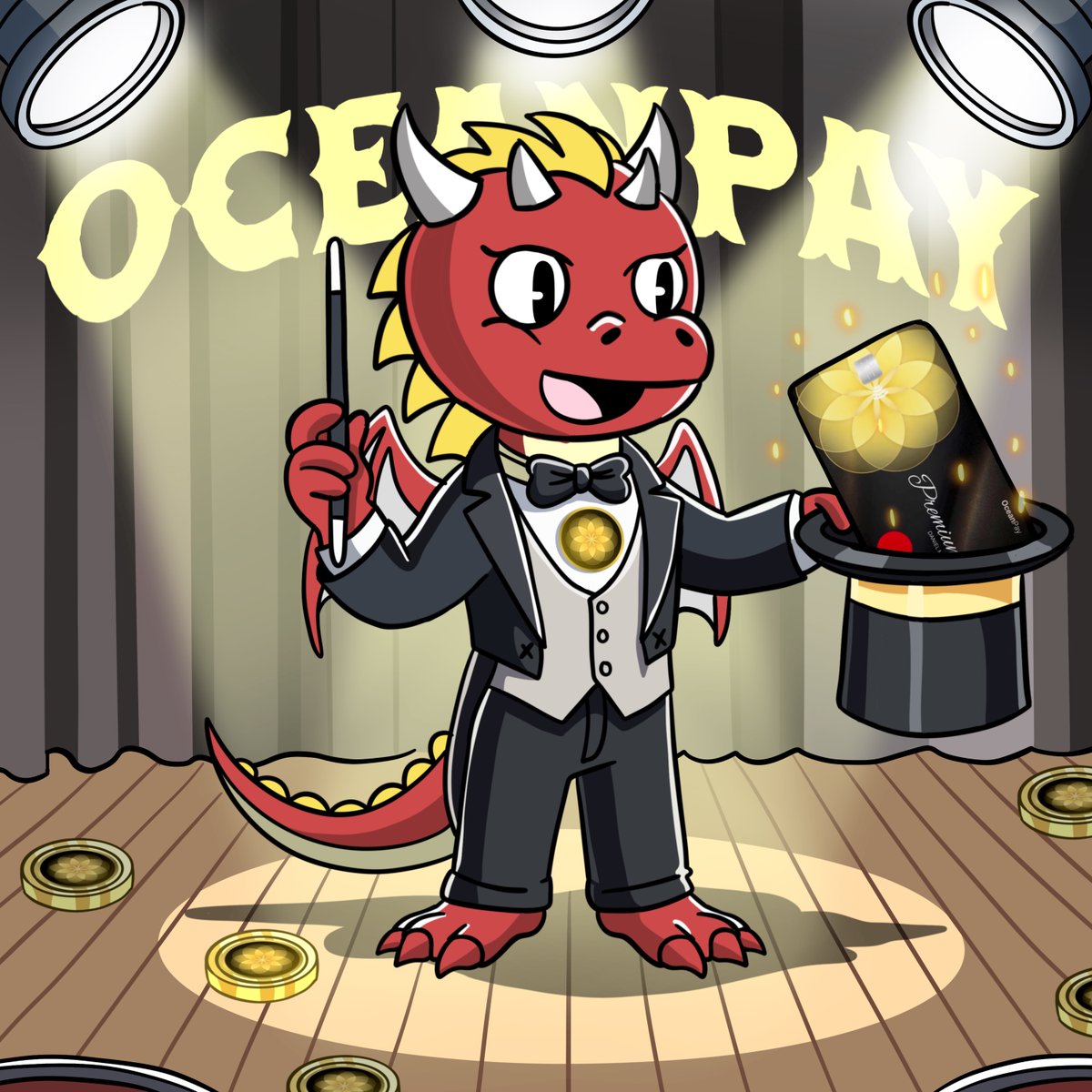 OceanPay tweet media