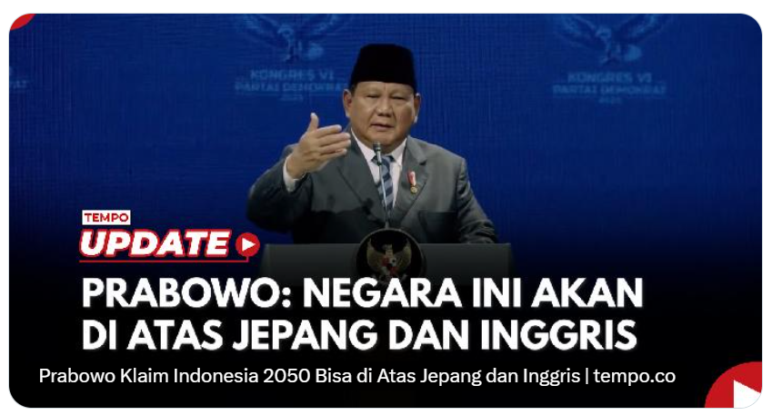 BosPurwa's tweet photo. Ya Allah, kerja aja dulu yang bener Pak @prabowo. Sejarah perjuangan dan peradaban mereka panjang untuk jadi negara maju, tidak mudah! Lah kita koruptor aja masih lalu lalang di pemerintahan, mengurita dari pejabat tinggi negara ampe ke RT-RW korupsinya! https://t.co/pfHeBHuRsQ