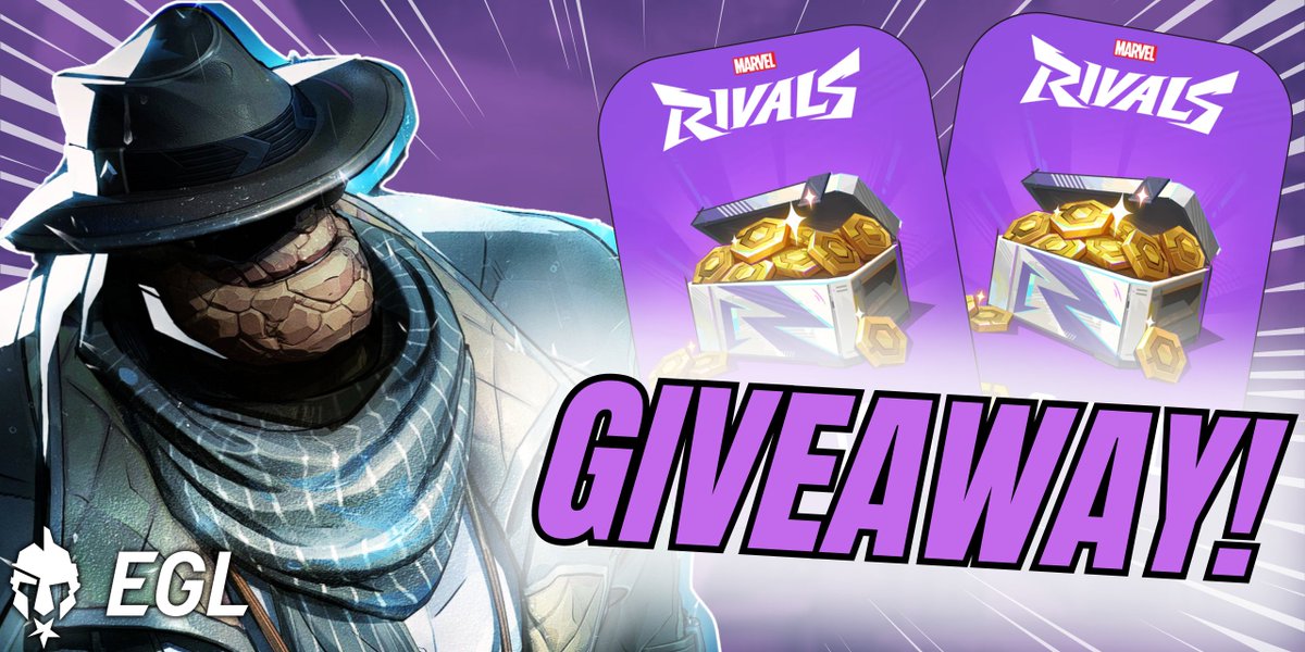 The Valhallan Order (@tvoesports) on Twitter photo TVO Is Partnering With <a href="/EGL/">EGL (Esports Gaming League)</a> To Give ($25) 2,680 LATTICE To Our #MarvelRivals Community! 🔥 Be Sure To Follow The Steps Below! ⬇️
➡️ TO ENTER:
✅ Follow <a href="/TVOEsports/">The Valhallan Order</a> & <a href="/EGL/">EGL (Esports Gaming League)</a>
✅ Retweet
✅ Comment Your Marvel Rivals Main
⏰ #Giveaway Ends In 5 Days! All Platforms & Regions May TVO Is Partnering With <a href="/EGL/">EGL (Esports Gaming League)</a> To Give ($25) 2,680 LATTICE To Our #MarvelRivals Community! 🔥 Be Sure To Follow The Steps Below! ⬇️
➡️ TO ENTER:
✅ Follow <a href="/TVOEsports/">The Valhallan Order</a> & <a href="/EGL/">EGL (Esports Gaming League)</a>
✅ Retweet
✅ Comment Your Marvel Rivals Main
⏰ #Giveaway Ends In 5 Days! All Platforms & Regions May