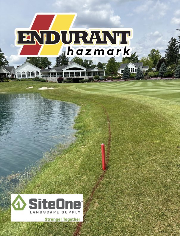 Save thousand annually in material cost and labor! Upgrade Your Golf Course Hazard Lines with HazMark!

When marking hazard lines on a golf course, HazMark, distributed by <a href="/SiteOneSupply/">SiteOne Landscape Supply</a>, is the superior choice over traditional aerosol paints. Here’s why top superintendents are