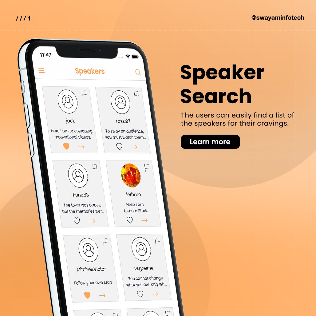 swayaminfotech's tweet image. Explore the power of online learning with our e-learning app. Introducing the Smart Learn Video Application—an innovative E-learning platform. Elevate your organization's educational experience. 
.
Visit: swayaminfotech.com/smart-learn-vi… 
.
#elearningappdevelopment #elearningvideoapp