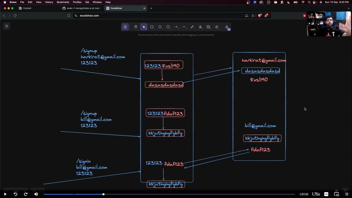 #Day8
-week 7 ✅
- Mongo DB
-Password , Zod