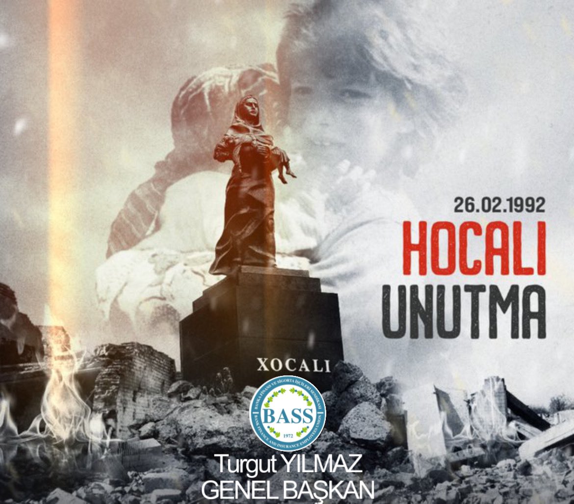 Hocalı’da şehit edilen 613 soydaşımızı rahmetle anıyorum. Ruhları şad, mekanları cennet olsun. #HocalıKatliamı