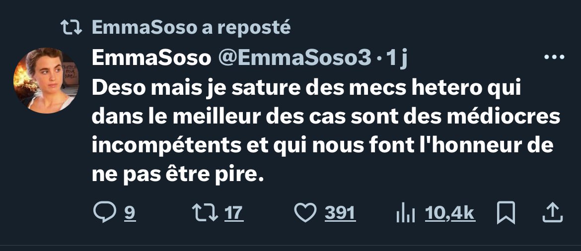 Le temps d’avance tweet media