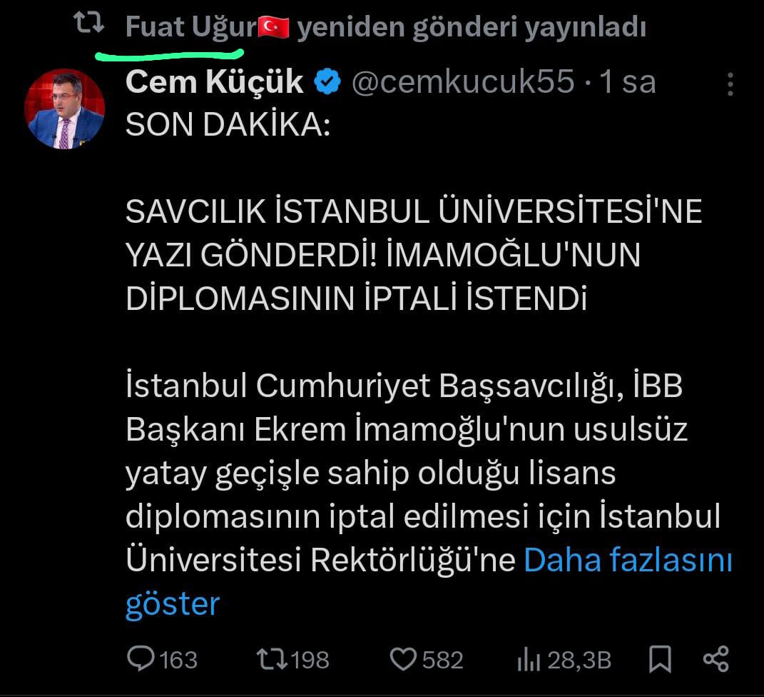 TCK 217/A - Halkı Yanıltıcı Bilgiyi Alenen Yayma

Sabah Gazetesi dâhil, kendine gazeteci diyen bu tipler alenen nabız yoklamaktadır.