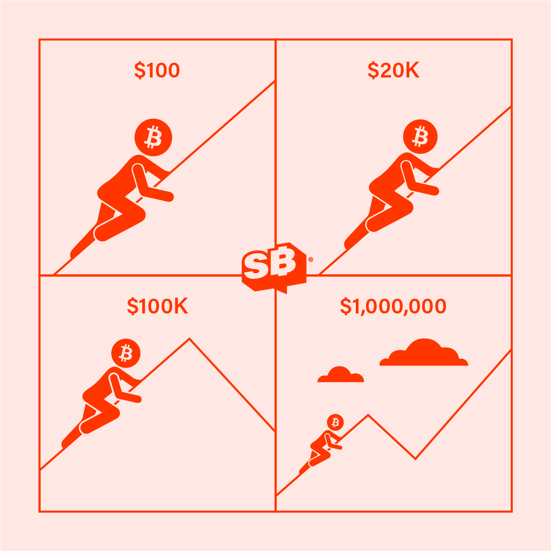 SimplyBitcoin's tweet image. #Bitcoin is going to $1M!