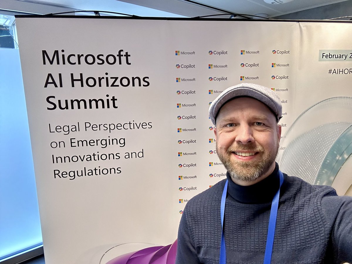 maarteneekels's tweet image. Attending the @Microsoft #AIHorizons25 Summit in Brussels. 2 Days of the latest innovations and regulations in AI. Microsoft&apos;s &quot;implementation&quot; of the #EUAIAct and lots of policy workshops.