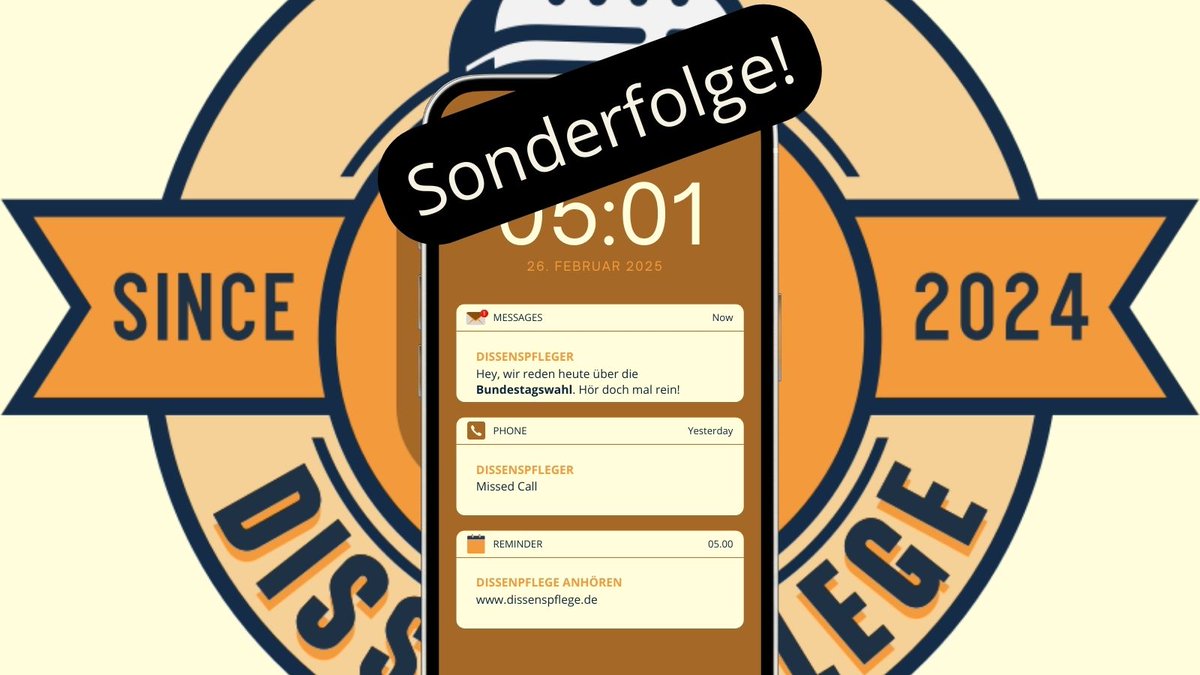 Wir können in aufregenden Zeiten wie diesen zu politischen Vorgängen nicht schweigen. Daher gibt's heute eine Sonderfolge auf die Ohren. Droht die Rückkehr in alte Zeiten &amp; warum gibt's wenig Grund, optimistisch zu sein? Hört selbst...#demokratie #noafd bit.ly/sonderfolgewah…