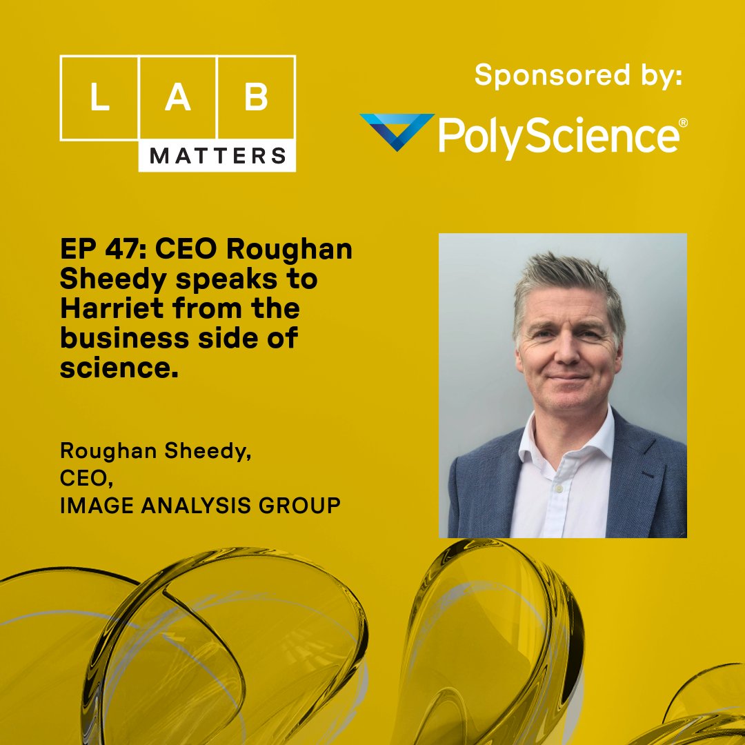 LABINNOVATIONS's tweet image. Lab Matters season 3 episode 8 is out now!

In today&apos;s episode, CEO Roughan Sheedy speaks to Harriet Gould from the business side of science.

Add some value to your day - listen now 👉 bit.ly/4idA7bE?

#LabMatters #LabInnovations2025 #labevent #labpodcast
