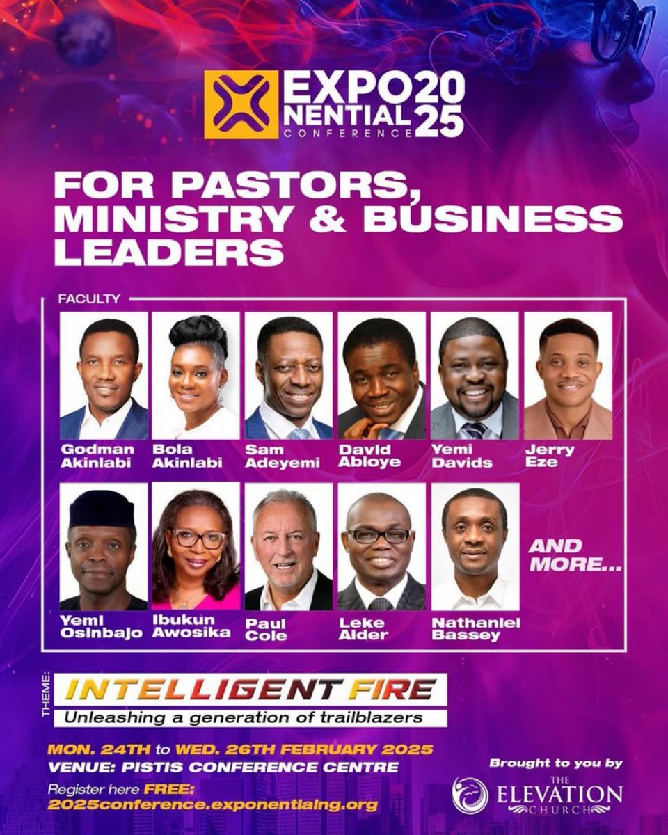 dejballer's tweet image. This meeting with destiny is more than just a conference! Don’t miss it! #ExponentialConference2025