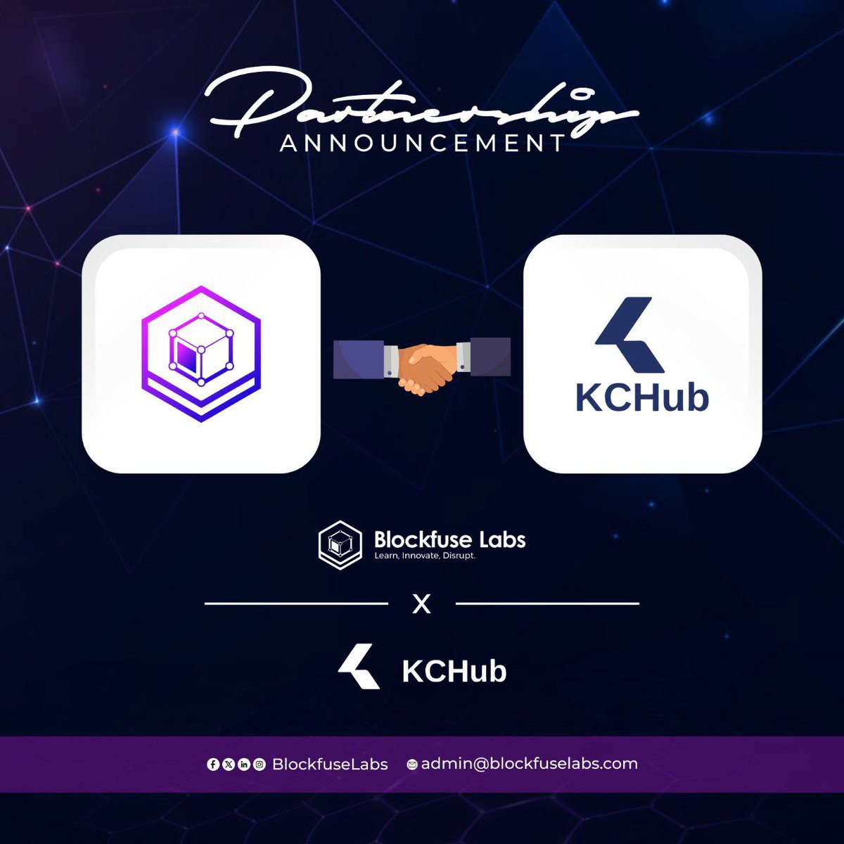 blockfuselabs's tweet image. Yay! Another Collaboration In The Bag: Blockfuse Labs x @kchubng  – Shaping the Future of Jos’ Tech Landscape!

We are beyond thrilled to announce our collaboration with KC Hub! 

In a forward-thinking discussion with Mrs. Palang, Growth Lead at KC Hub, we looked at how we can…