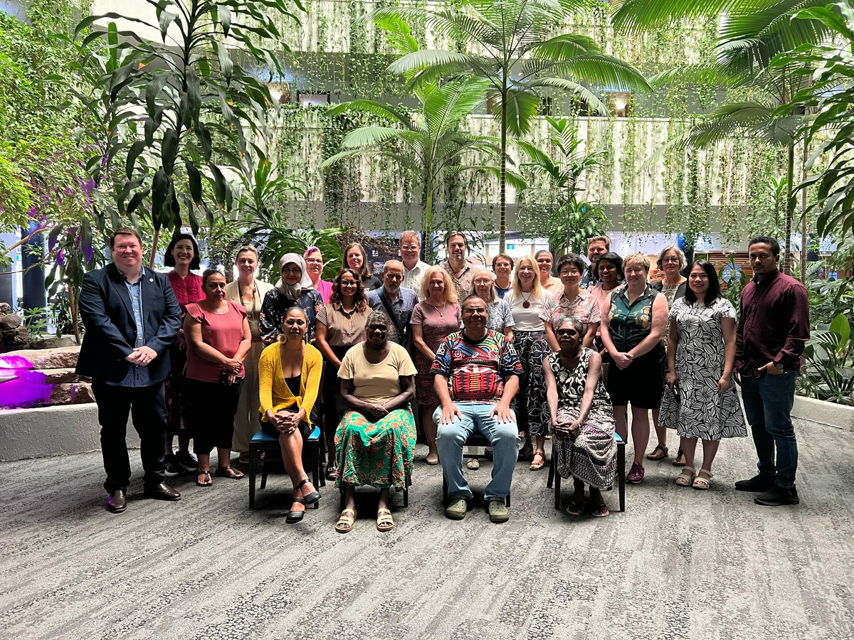 Dr Catherine Gordon (@drcatherineworm) on Twitter photo Wonderful and productive workshop in Darwin with our many collaborators including invaluable Yolngu and <a href="/MiwatjHealth/">Miwatj Health</a> team members for the <a href="/nhmrc/">NHMRC</a> Synergy Grant on setting the platform for elimination of Strongyloidiasis in Australia headed by <a href="/DarrenG92787659/">Darren Gray</a>
<a href="/QIMRB_Institute/">QIMR Berghofer</a> Wonderful and productive workshop in Darwin with our many collaborators including invaluable Yolngu and <a href="/MiwatjHealth/">Miwatj Health</a> team members for the <a href="/nhmrc/">NHMRC</a> Synergy Grant on setting the platform for elimination of Strongyloidiasis in Australia headed by <a href="/DarrenG92787659/">Darren Gray</a>
<a href="/QIMRB_Institute/">QIMR Berghofer</a>