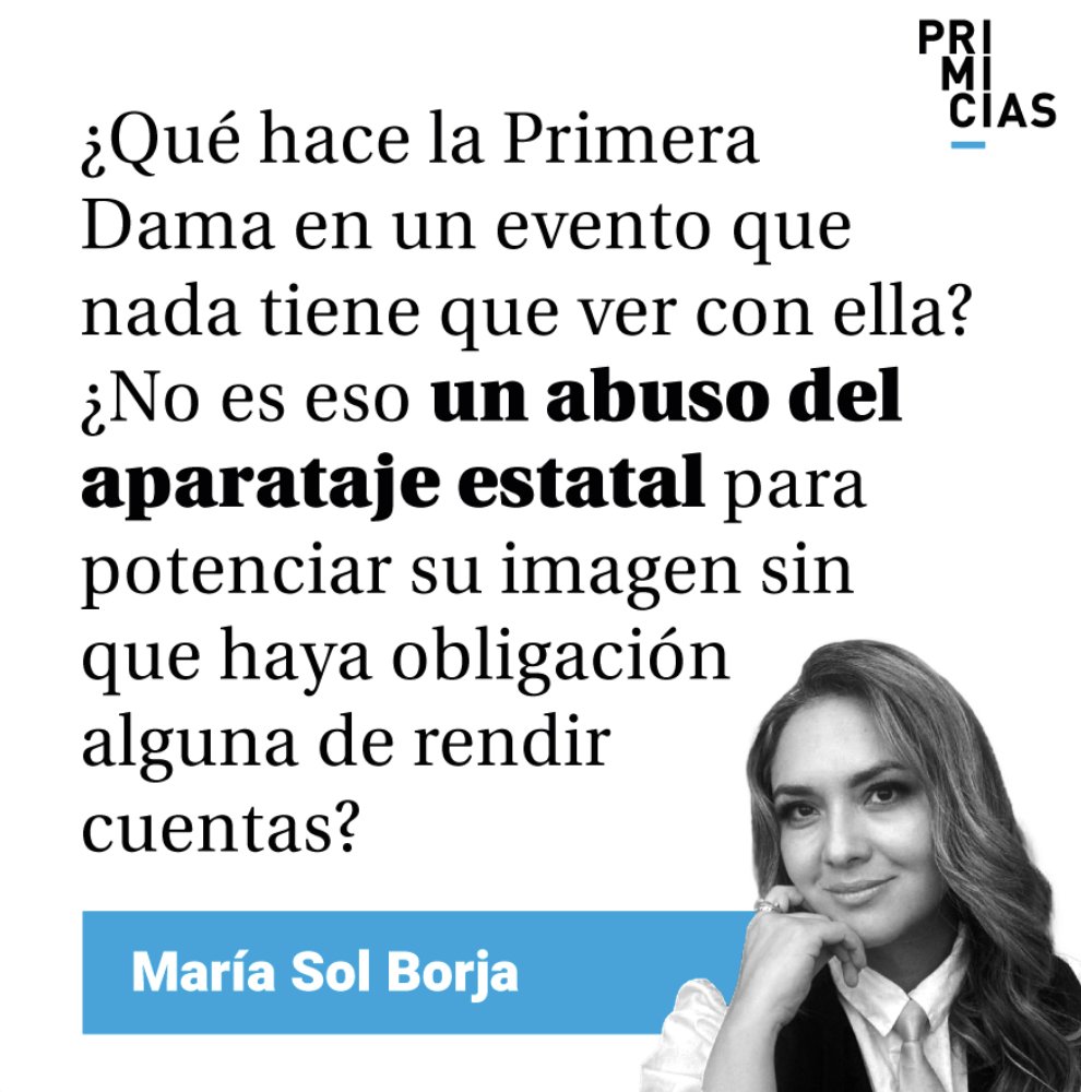 Valbonesi tiene las ventajas que le ofrece el poder político que ostenta su esposo, sin el cual, sus accesos serían diferentes. Y está claro que al casarse con Noboa, entró a formar parte de una de las familias más millonarias del Ecuador, por lo tanto, este no es un asunto de