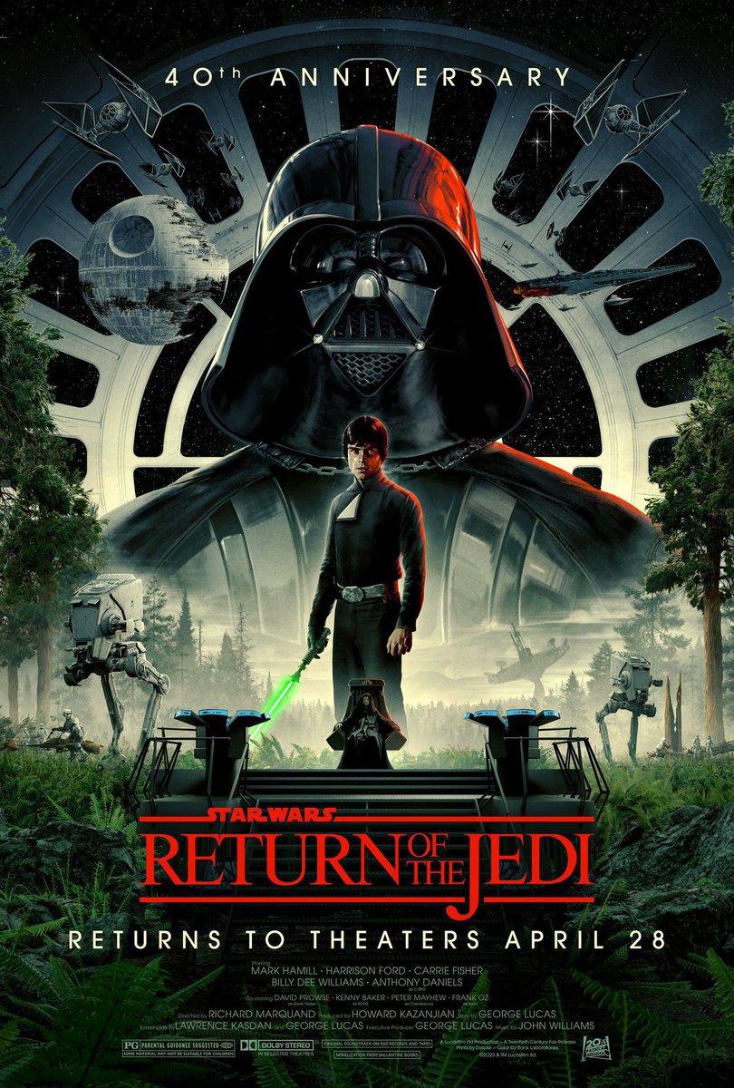 スター・ウォーズの周年ポスターどれも格好良い〜👍👍

今年公開20周年のEP IIIは劇場公開してほしいです😌