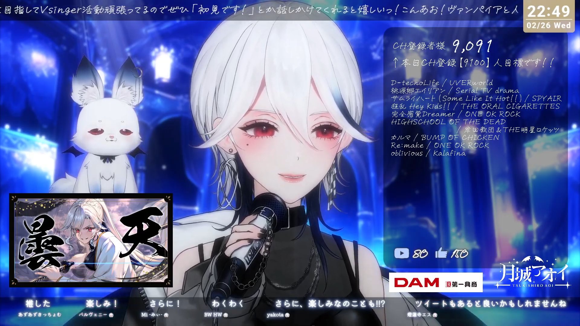 月城アオイ??登録者1万人目標!!(3/20までに) on X: 