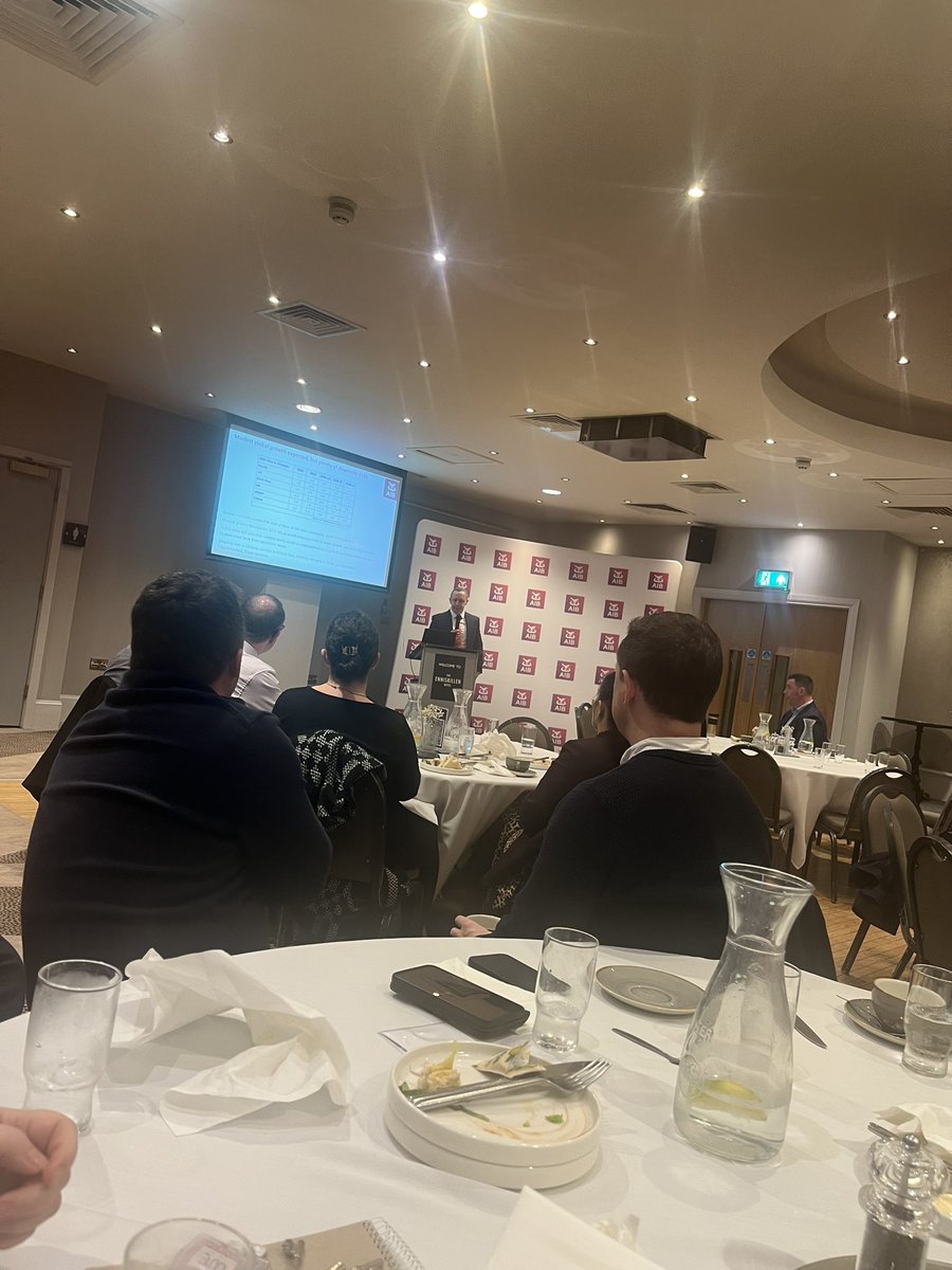 Delighted to attend excellent Economic Briefing with <a href="/AskAIB/">AIB Customer Support</a> at Enniskillen Hotel <a href="/LustyBegIslandR/">Lusty Beg Island Resort and Spa</a> <a href="/mckeeslaw/">McKees</a>