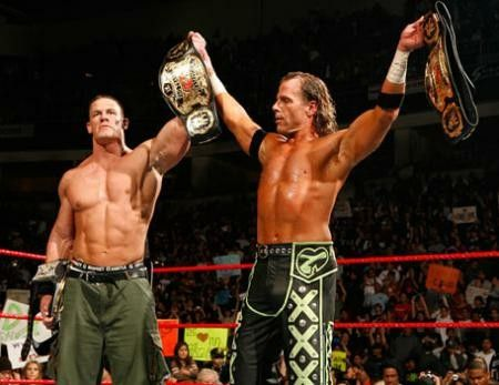 wrestle_hist's tweet photo. 2/26/2007
John Cena & Shawn Micheals defeated Rated-RKO to become the new World Tag Team Champions on RAW from the Save Mart Center in Fresno, California.
#WWE #WWERaw #JohnCena #ShawnMichaels #RatedRKO #Edge #AdamCopeland #Cope #RandyOrton #WorldTagTeamChampionship https://t.co/EREkwBtuWd