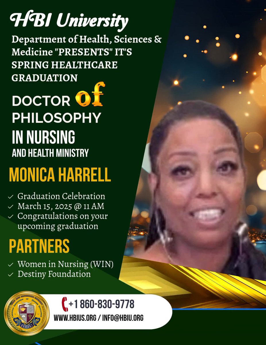 HBIU2008's tweet photo. Join us for our upcoming honorary Doctoral ceremony, honoring specifically individuals within the healthcare community but not limited to https://t.co/RDezbwOtAE https://t.co/9oaDVsZYMn